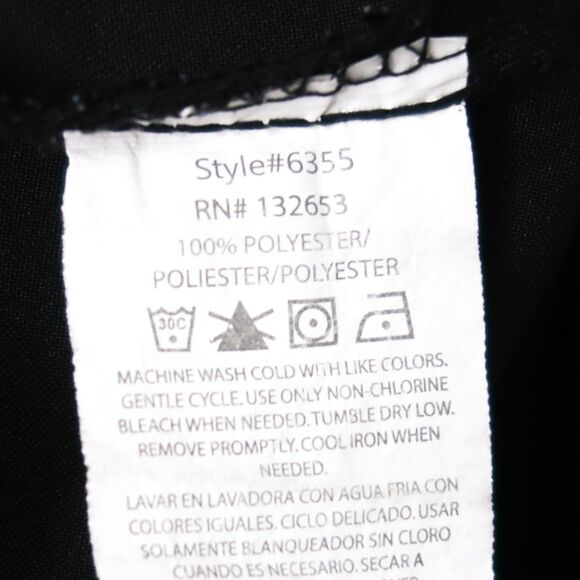 Wonder Wink W123 Womens Scrub Top Size XS Black Nursing Medical - Picture 6 of 9